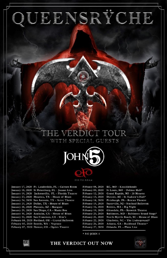 JOHN 5 and The Creatures Confirm 2020 Tour with Queensryche Digital