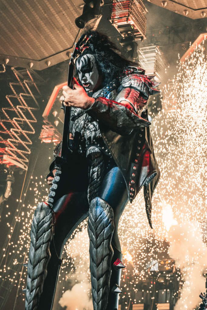 Kiss performs at the Hard Rock Casino in Atlantic City, NJ