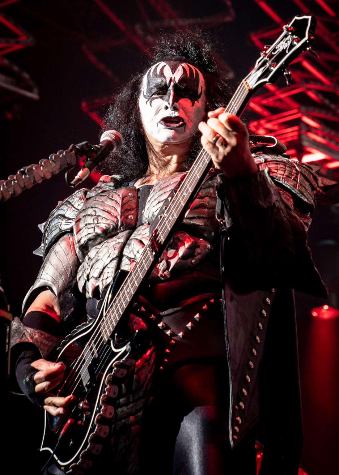 Kiss performs at the Hard Rock Casino in Atlantic City, NJ