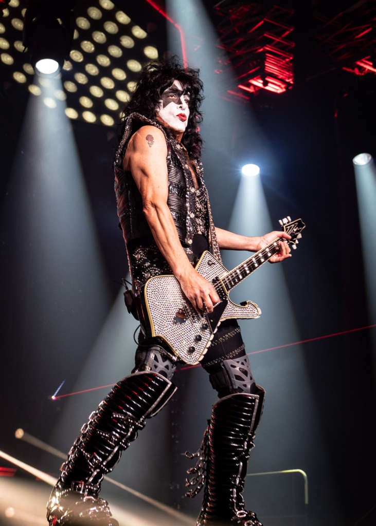 Kiss performs at the Hard Rock Casino in Atlantic City, NJ