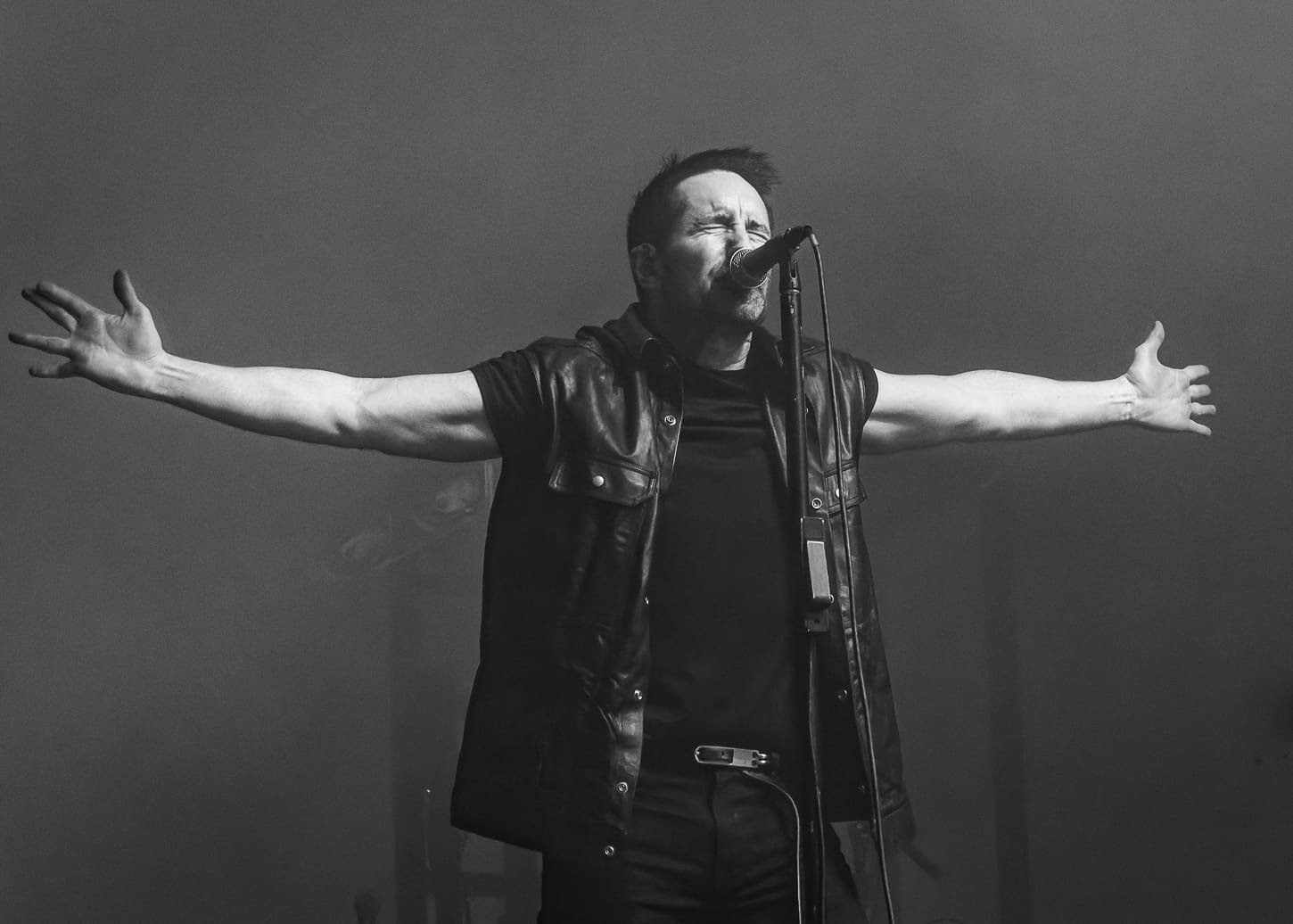 NIN performs at The Met in Philadelphia, PA