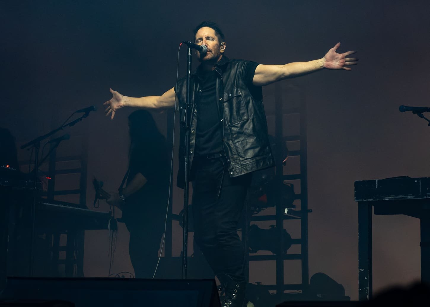 NIN performs at The Met in Philadelphia, PA