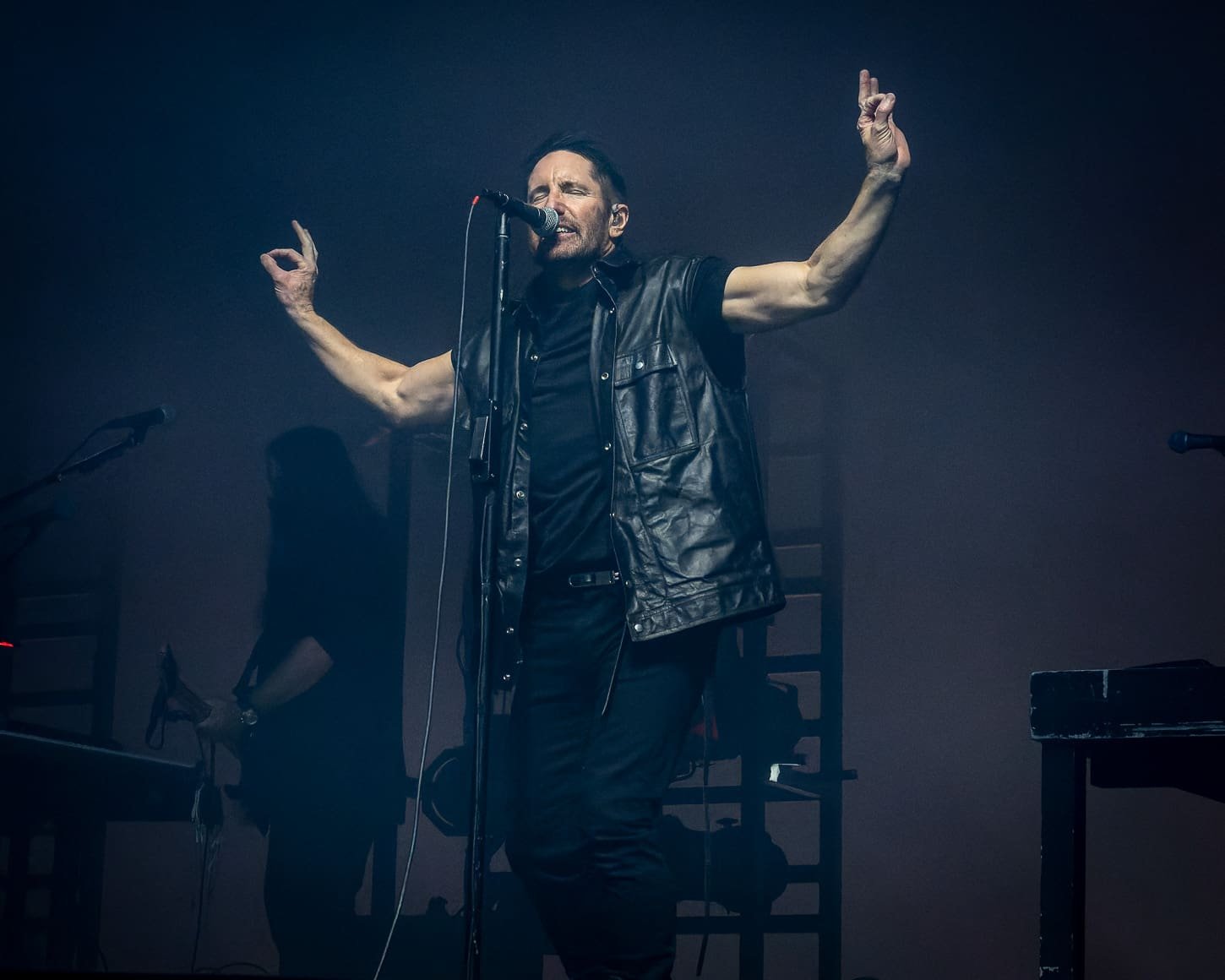 NIN performs at The Met in Philadelphia, PA
