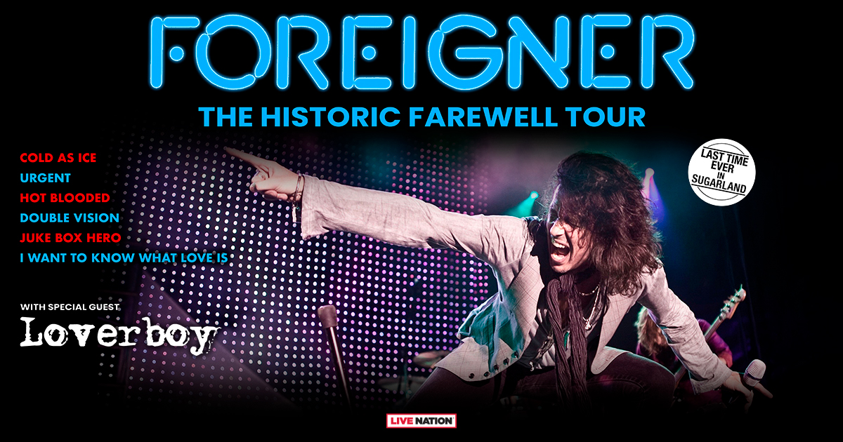 Foreigner Announces The Historic Farewell Tour With Special Guest