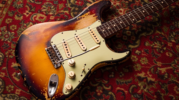 ​John Frusciante’s signature Strat guitar recreated by Fender Custom Shop 