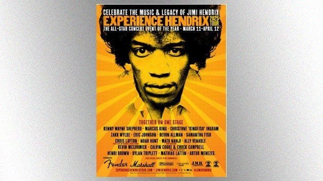 Experience Hendrix Tour announces 2025 dates