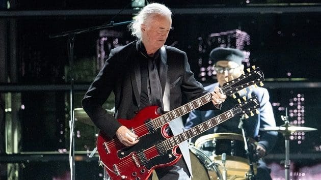 Gibson unveils new replica of Jimmy Page’s iconic double neck guitar