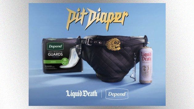 Bang your head & relieve your bladder with the very real Pit Diaper