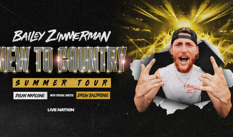 Bailey Zimmerman Announces Summer 2025 U.S. Headlining Dates For His New To Country Tour 