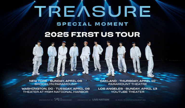 TREASURE 2025 FIRST US TOUR [SPECIAL MOMENT] Dates Announced 