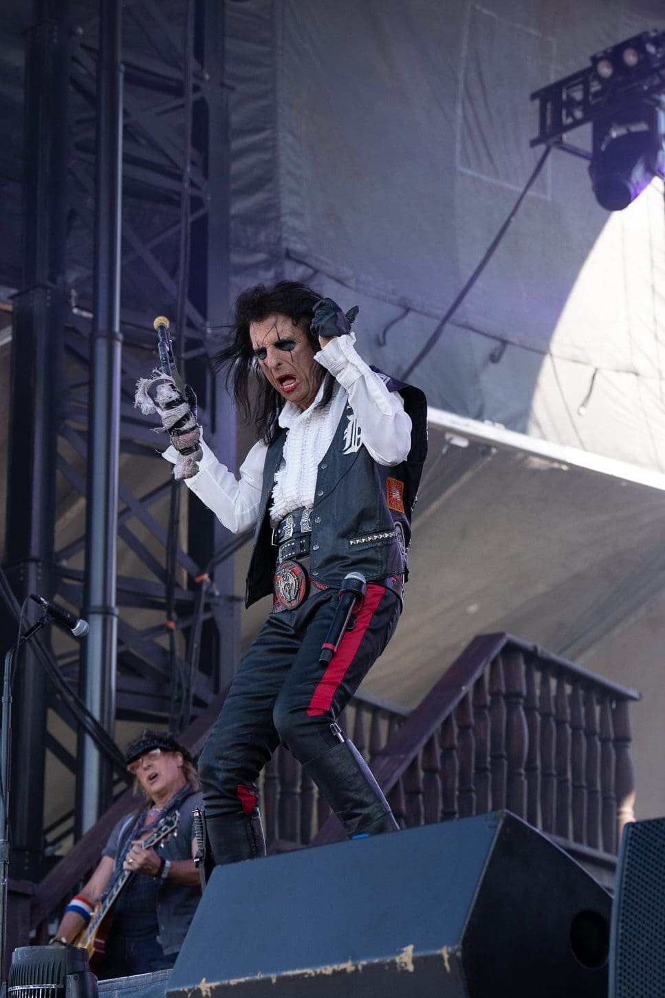 Alice Cooper performs at Boardwalk Rock in Ocean City, MD