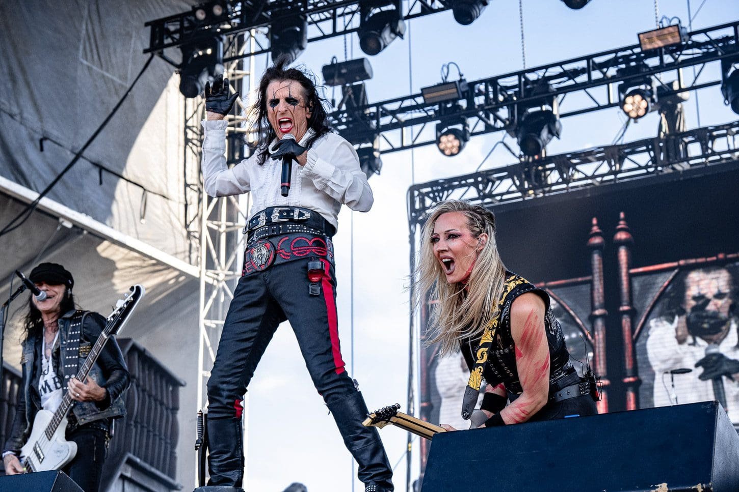 Alice Cooper performs at Boardwalk Rock in Ocean City, MD