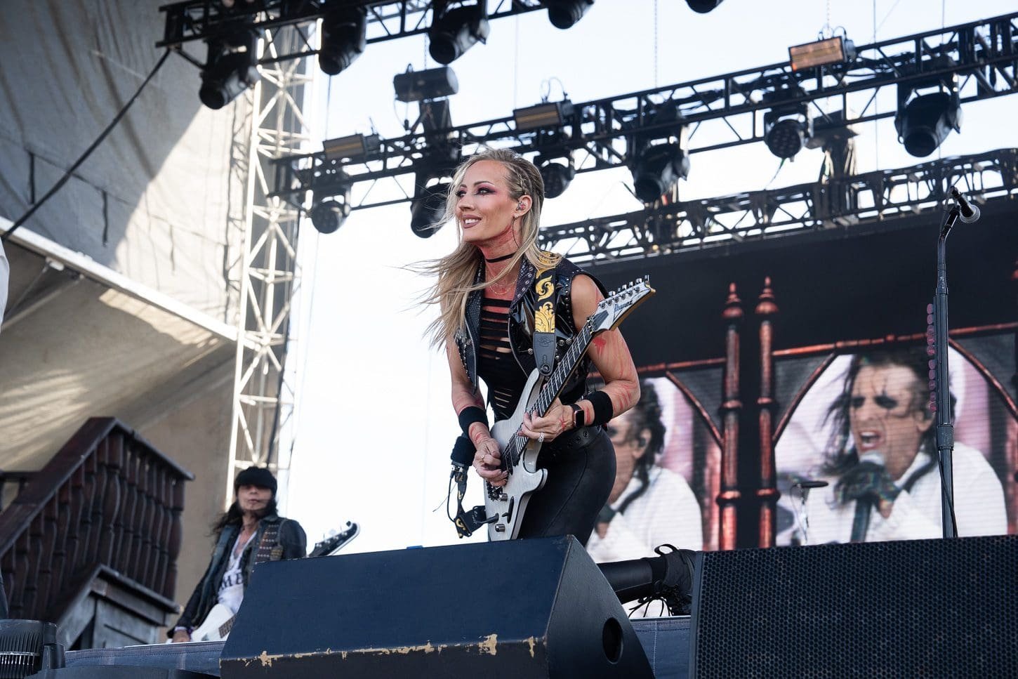 Alice Cooper performs at Boardwalk Rock in Ocean City, MD