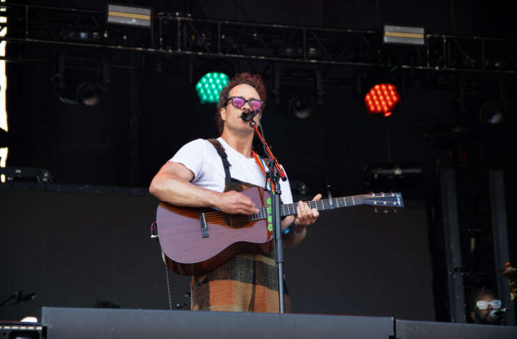 Amos Lee at High Water Festival in North Charleston, SC. on April 26th, 2025.