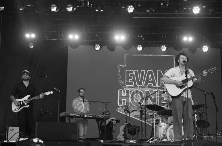 Evan Honer at High Water Festival in North Charleston, SC. on April 26th, 2025.