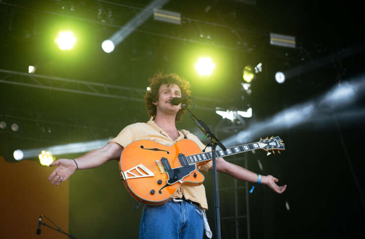 Evan Honer at High Water Festival in North Charleston, SC. on April 26th, 2025.