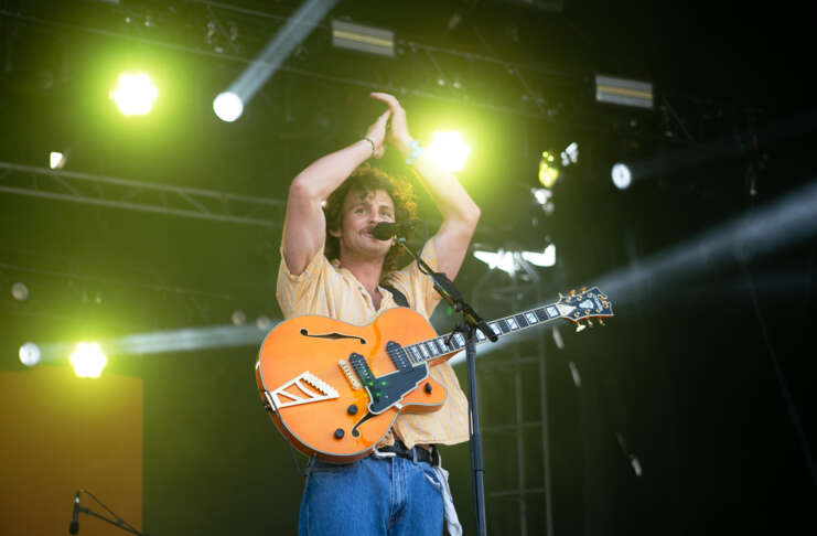 Evan Honer at High Water Festival in North Charleston, SC. on April 26th, 2025.