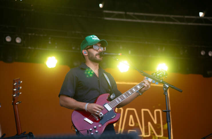 Evan Honer at High Water Festival in North Charleston, SC. on April 26th, 2025.