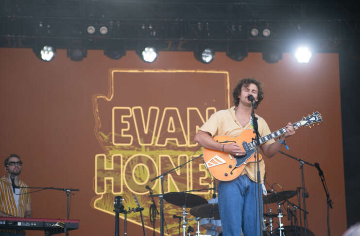 Evan Honer at High Water Festival in North Charleston, SC. on April 26th, 2025.