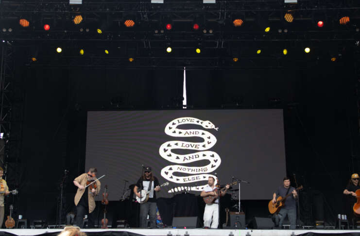 Trampled By Turtles at High Water Festival in North Charleston, SC. on April 27th, 2025.