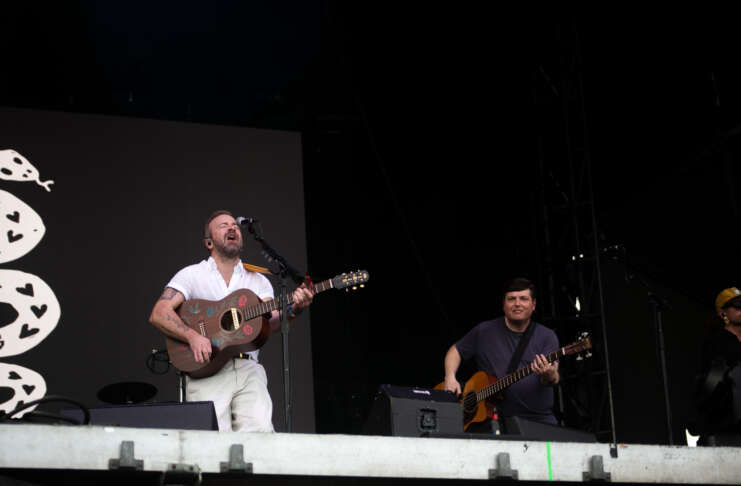 Trampled By Turtles at High Water Festival in North Charleston, SC. on April 27th, 2025.