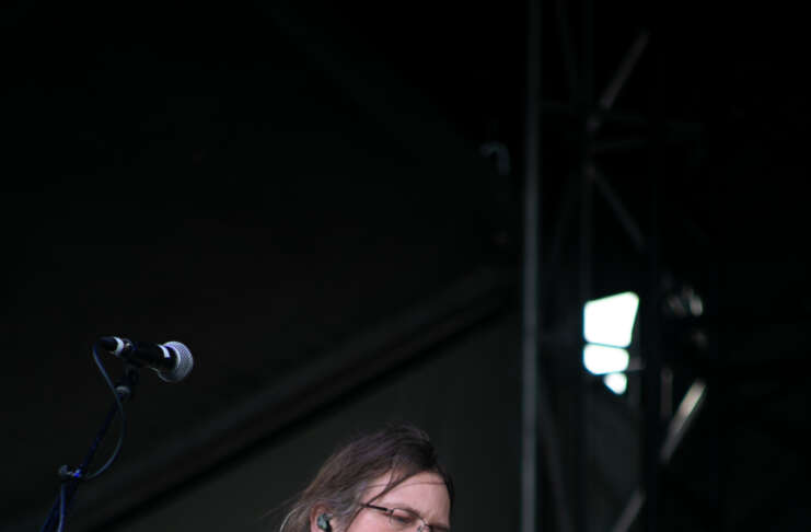 Trampled By Turtles at High Water Festival in North Charleston, SC. on April 27th, 2025.