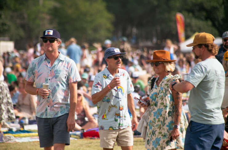 HIGH WATER MUSIC FEST FEATURING LORD HURON, MT.JOY, ARCADE FIRE, &amp; COUNTING CROWS AT RIVERFRONT PARK IN N.CHARLESTON, SC.