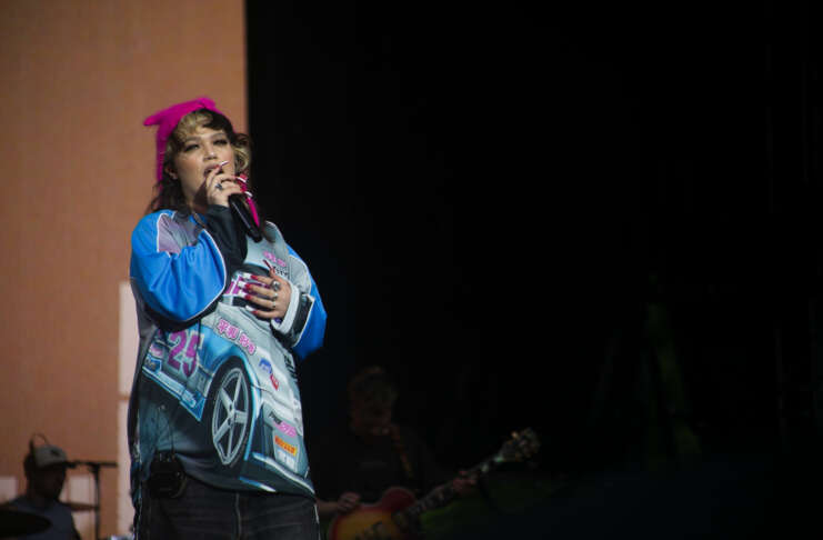Lola Young at Lovin&#039; Life Music Festival in Charlotte, NC.