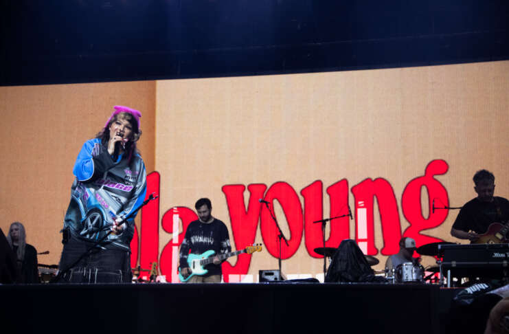Lola Young at Lovin&#039; Life Music Festival in Charlotte, NC.