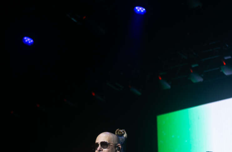 Pitbull at Lovin&#039; Life Music Festival in Charlotte, NC. on Saturday, May 3, 2025.