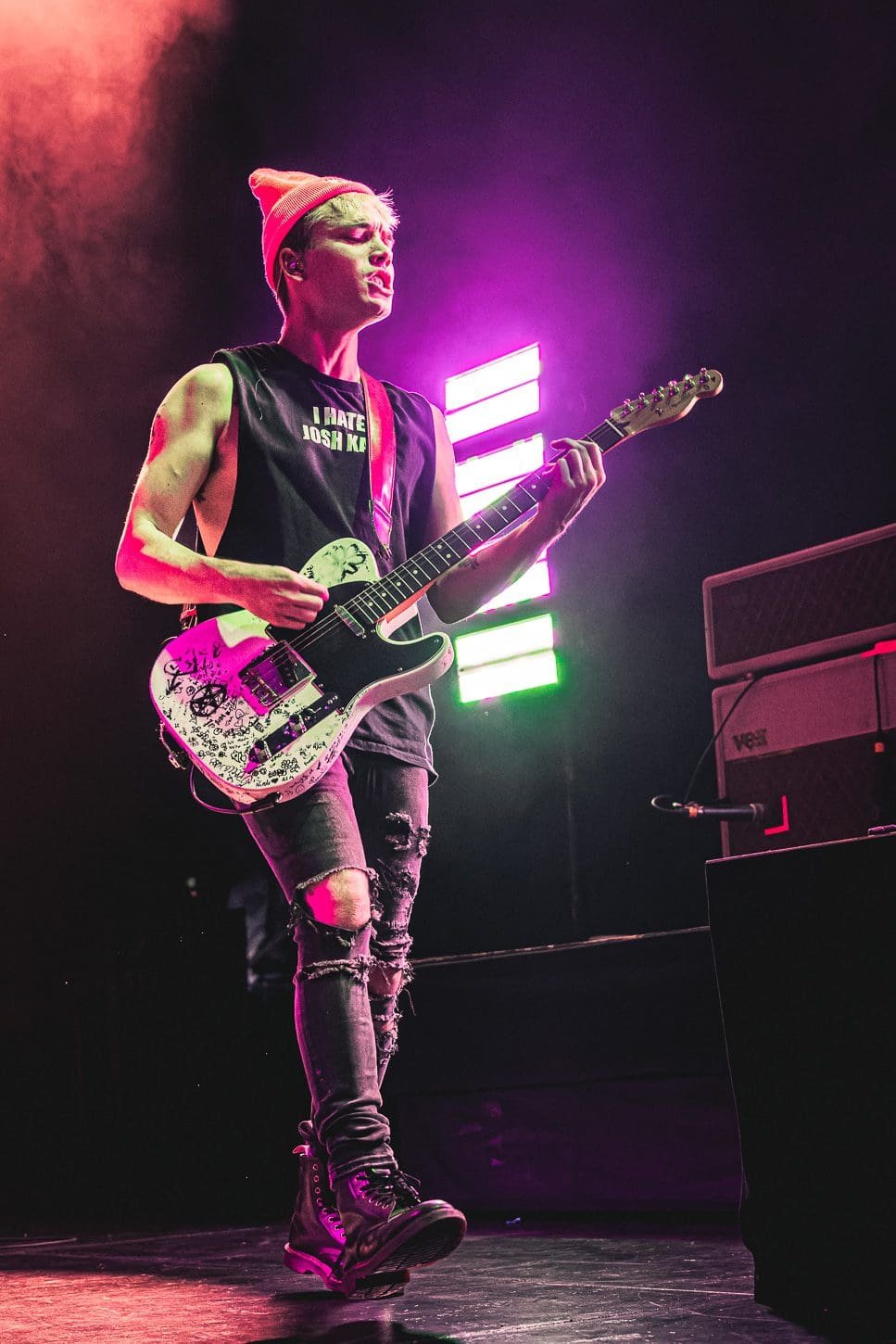 Badflower performs at Ovation Hall at the Ocean Casino in Atlantic City, NJ
