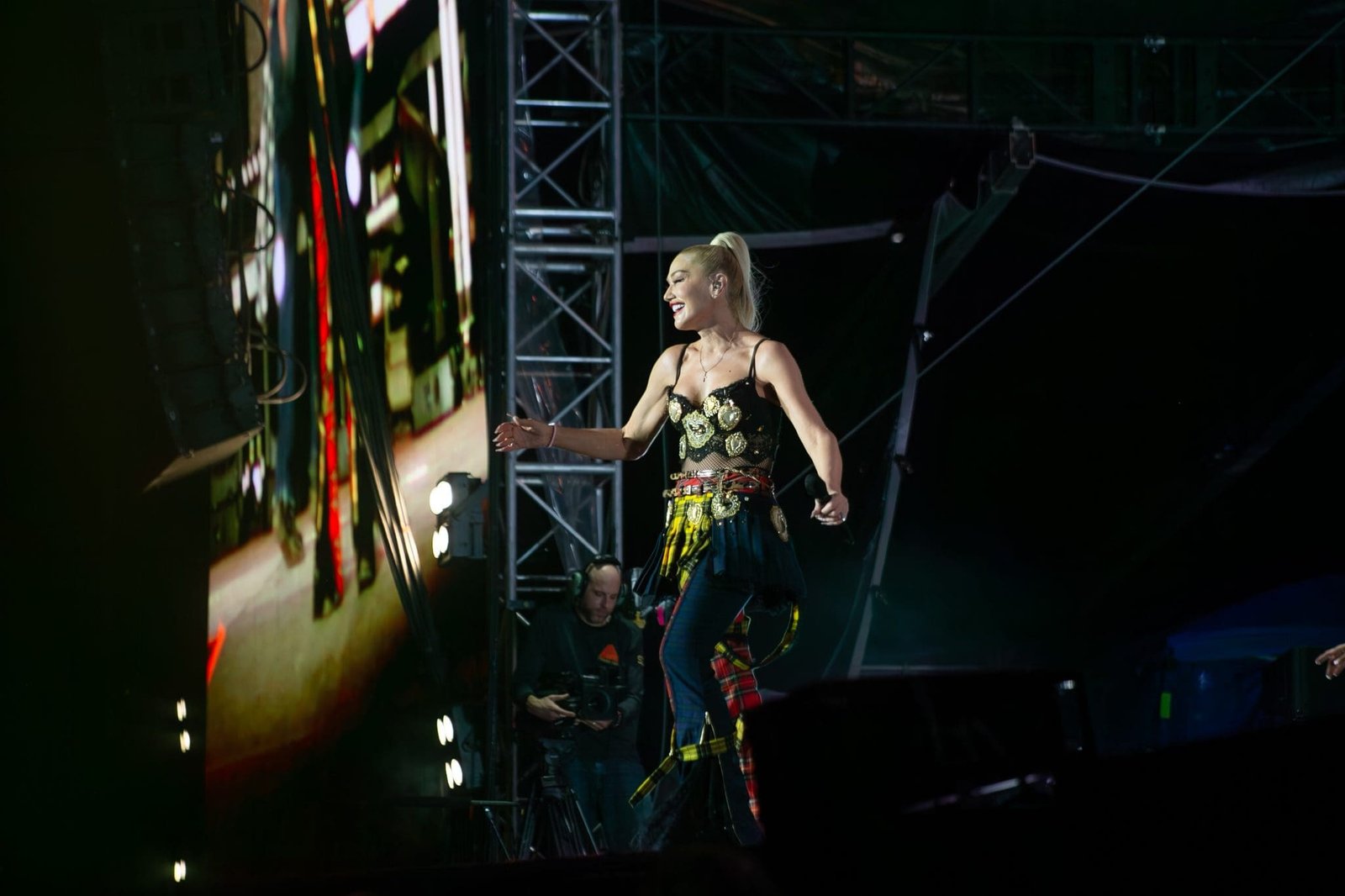 Gwen Stefani at Lovin' Life Music Festival in Charlotte, NC on Friday, May 1, 2025.