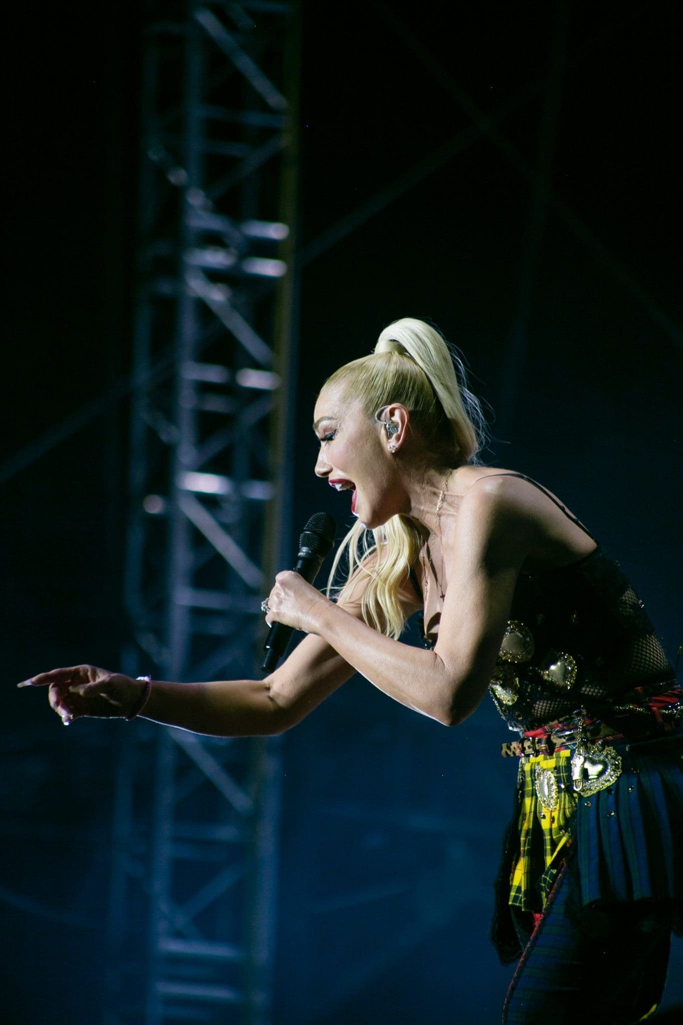 Gwen Stefani at Lovin' Life Music Festival in Charlotte, NC on Friday, May 1, 2025.