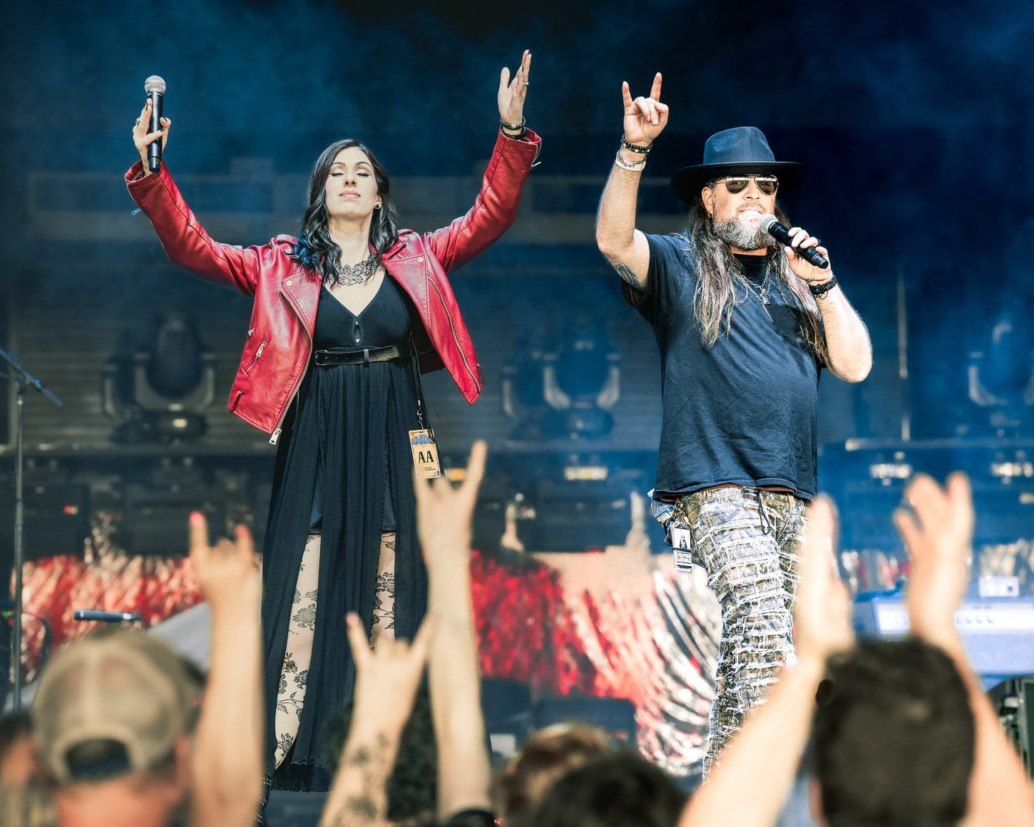 WMMR's Sara & Brent Porche wrap up the GA portion of the day and amp up the crowd for the 2nd half of the 2025 MMRBQ