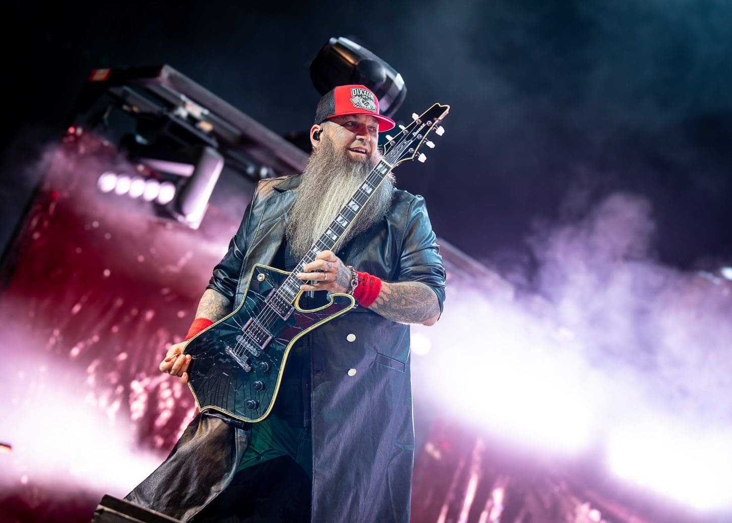 Three Days Grace performs during the 2025 93.3 WMMR MMRBQ in at Freedom Mortgage Pavilion in Camden, NJ.