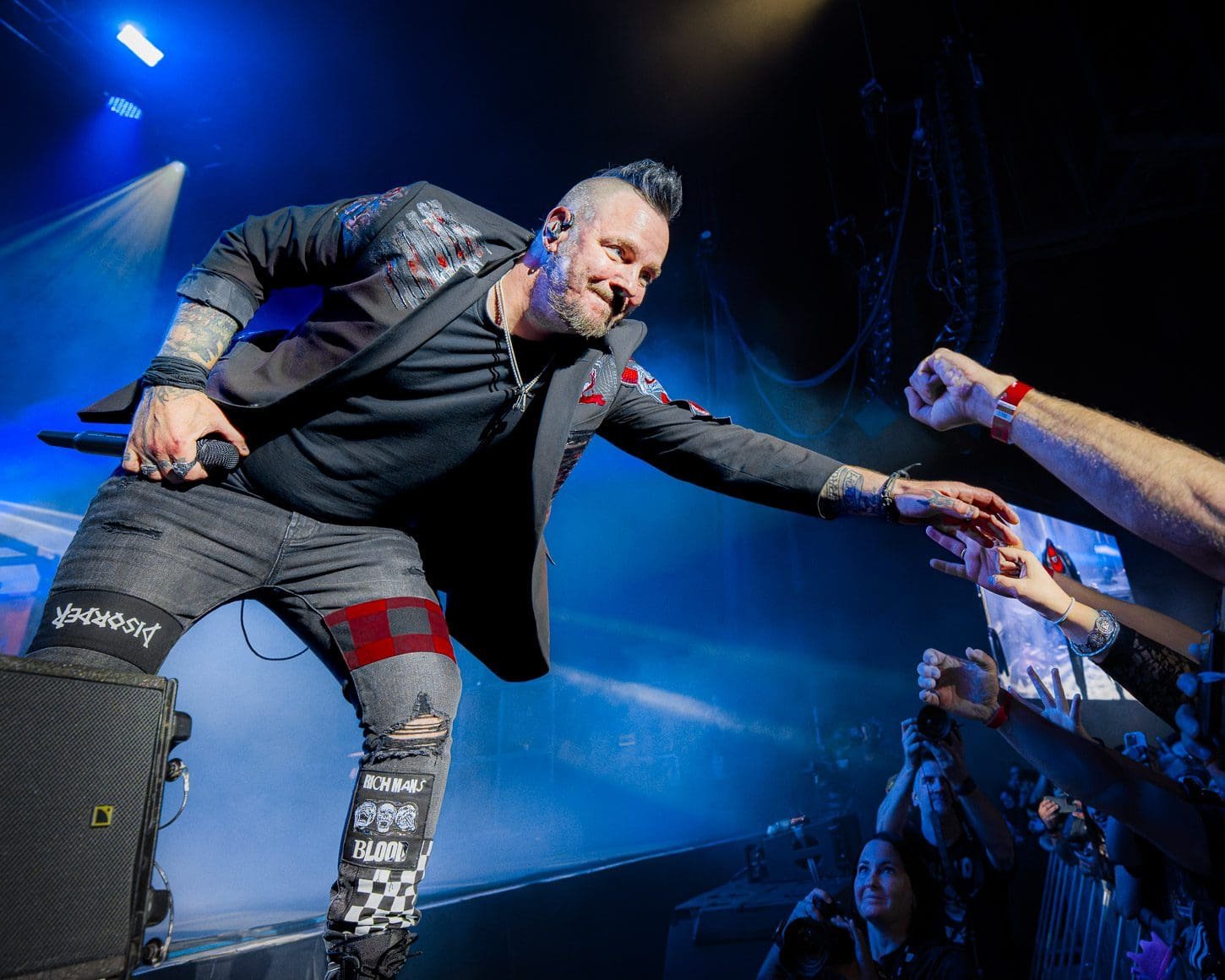 Three Days Grace performs during the 2025 93.3 WMMR MMRBQ in at Freedom Mortgage Pavilion in Camden, NJ.