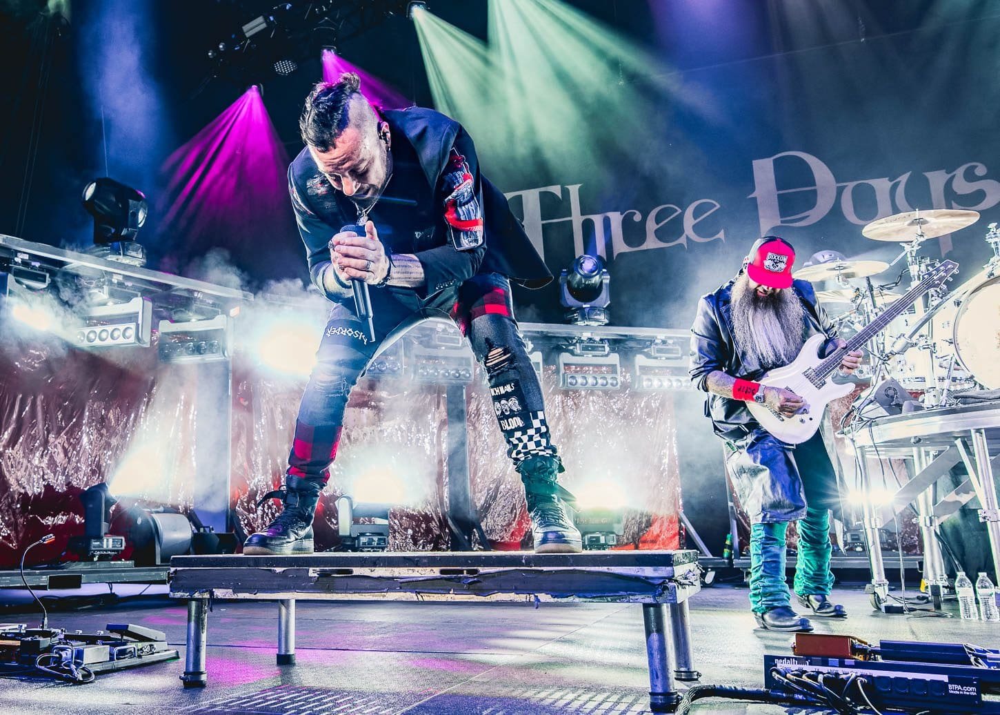 Three Days Grace performs during the 2025 93.3 WMMR MMRBQ in at Freedom Mortgage Pavilion in Camden, NJ.