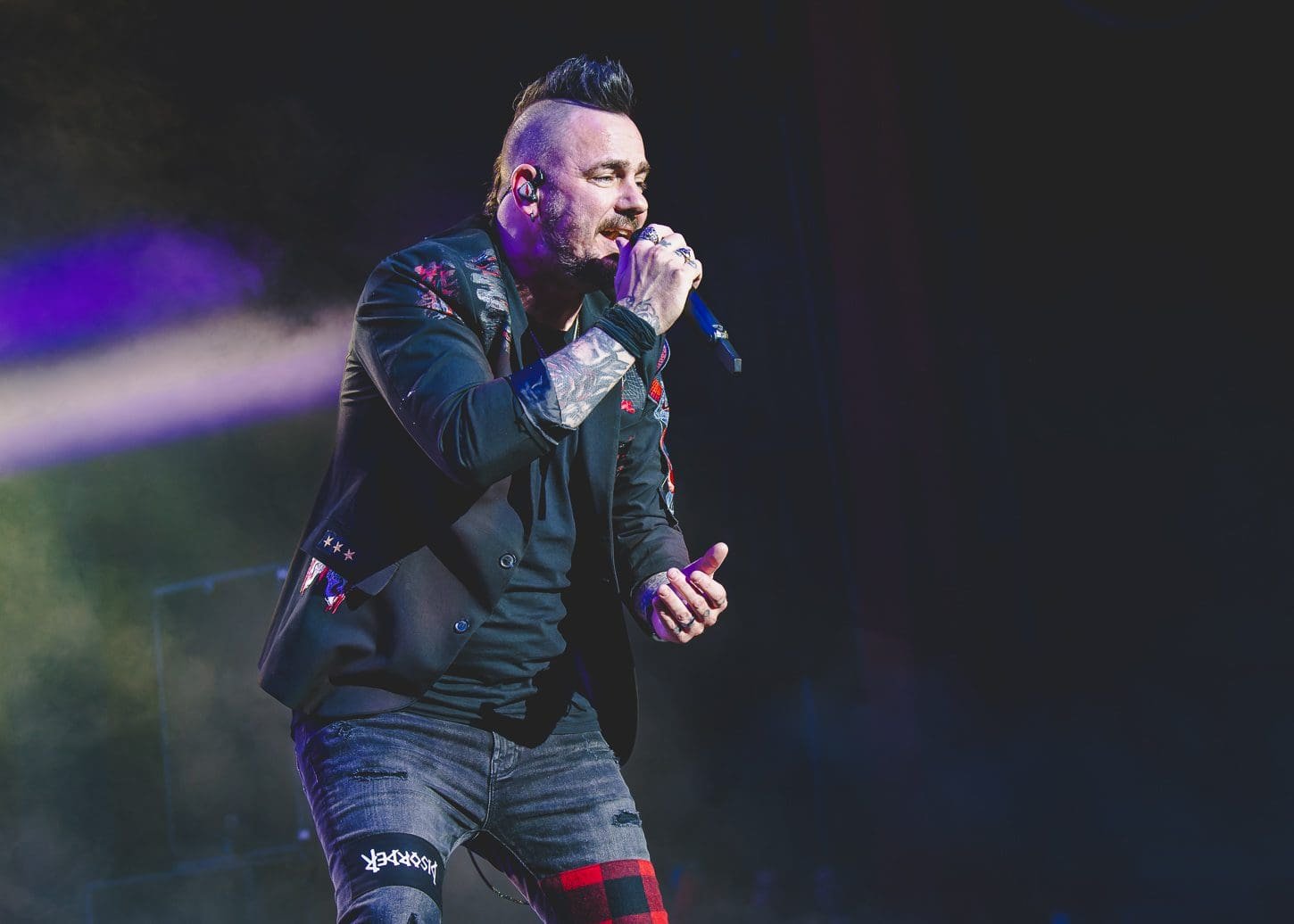 Three Days Grace performs during the 2025 93.3 WMMR MMRBQ in at Freedom Mortgage Pavilion in Camden, NJ.