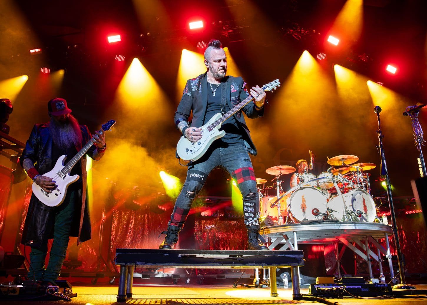 Three Days Grace performs during the 2025 93.3 WMMR MMRBQ in at Freedom Mortgage Pavilion in Camden, NJ.