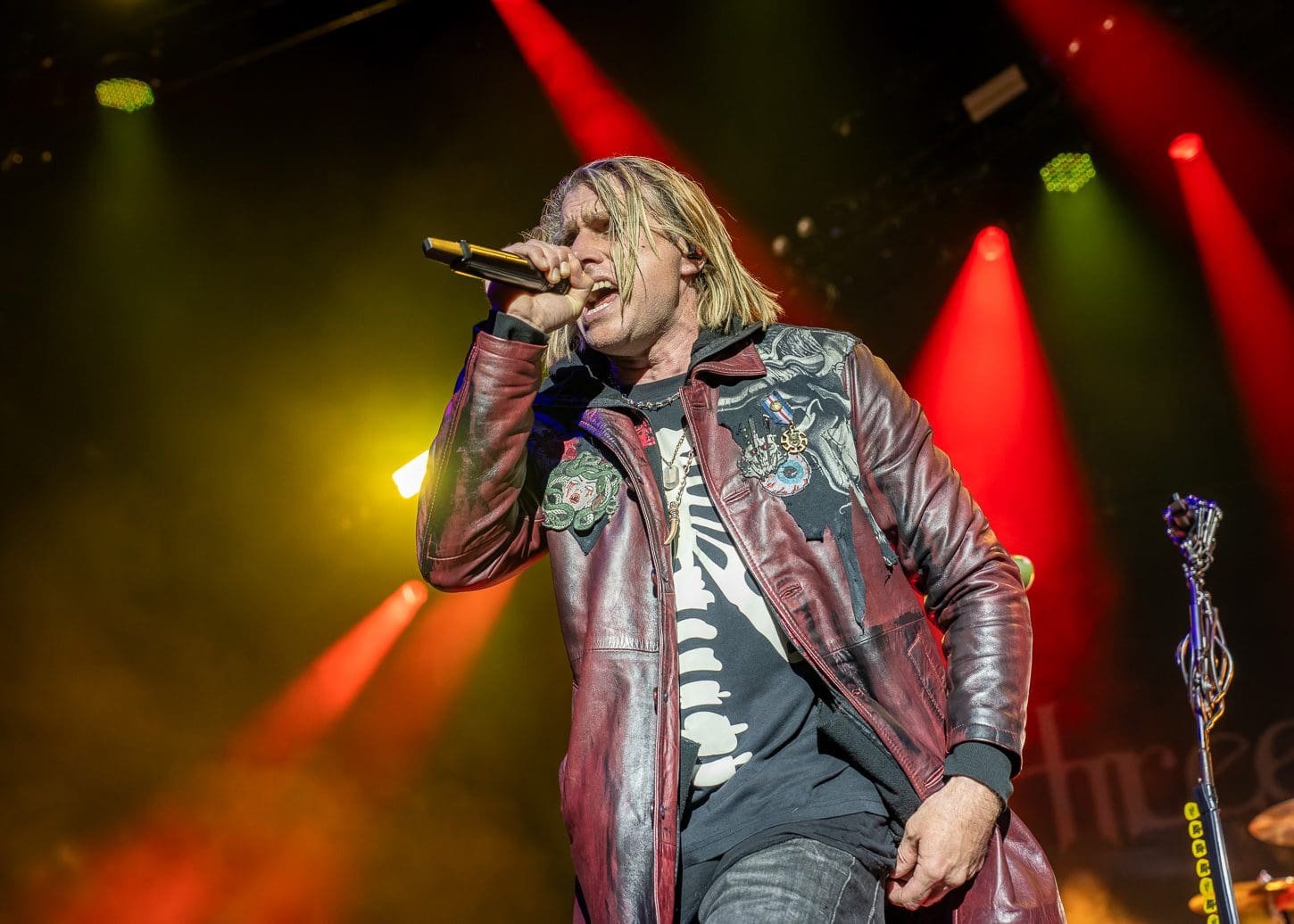 Three Days Grace performs during the 2025 93.3 WMMR MMRBQ in at Freedom Mortgage Pavilion in Camden, NJ.