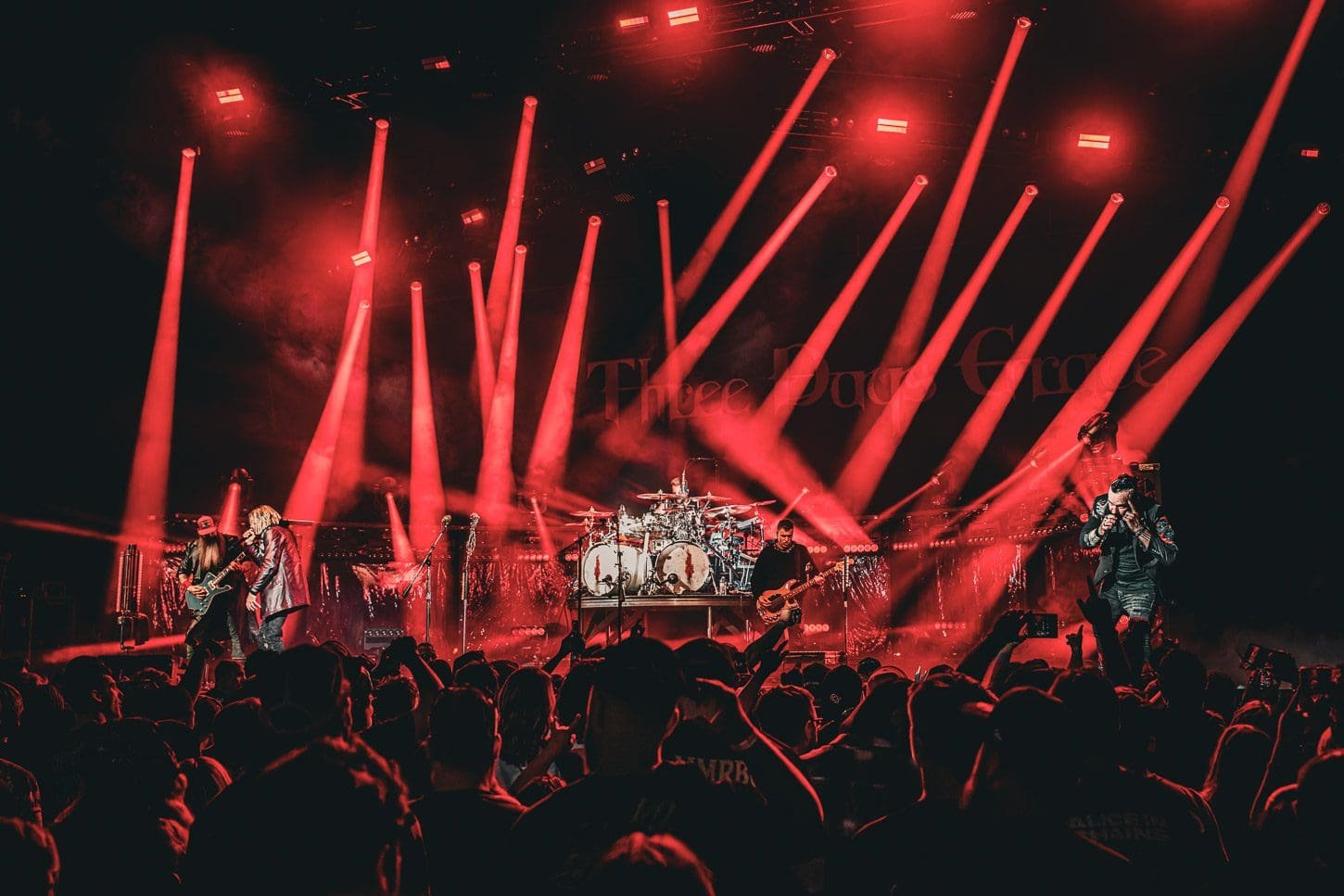 Three Days Grace performs during the 2025 93.3 WMMR MMRBQ in at Freedom Mortgage Pavilion in Camden, NJ.