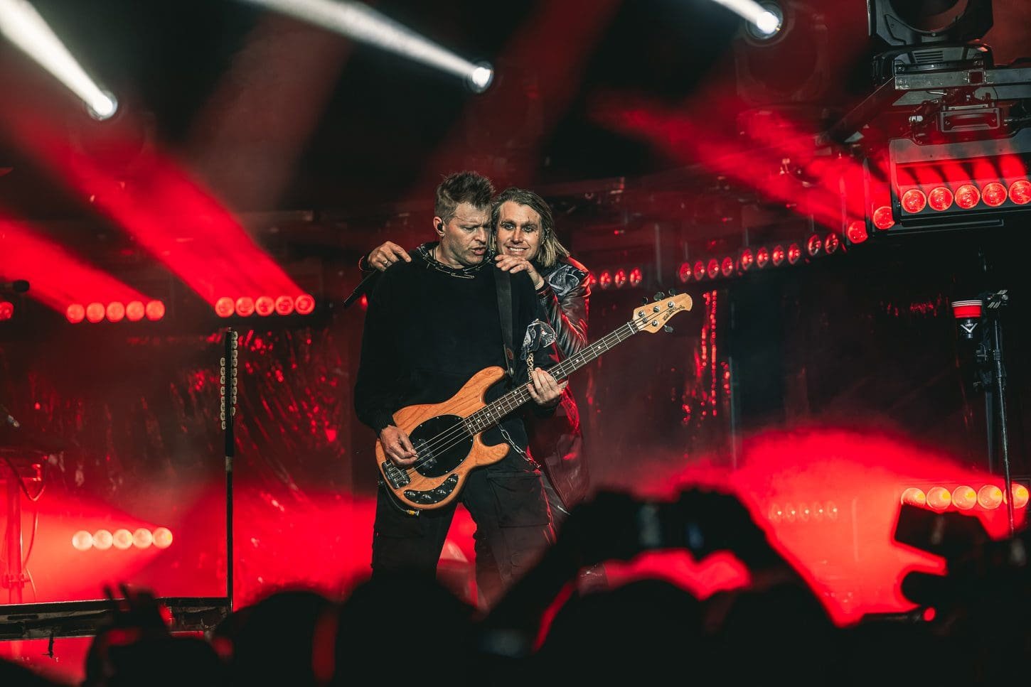 Three Days Grace performs during the 2025 93.3 WMMR MMRBQ in at Freedom Mortgage Pavilion in Camden, NJ.