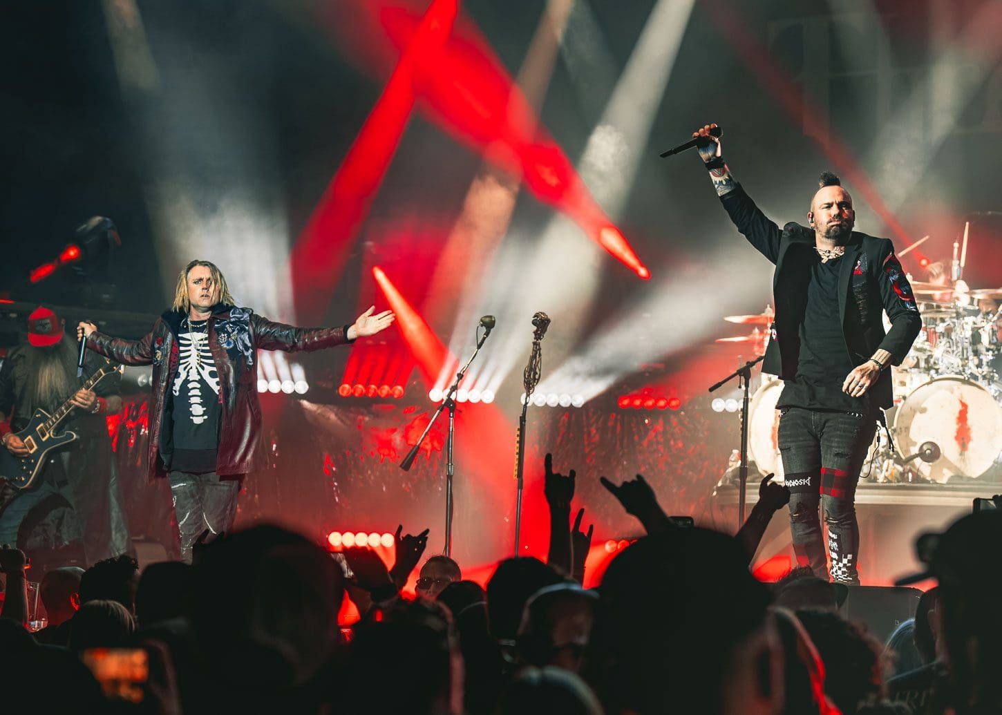 Three Days Grace performs during the 2025 93.3 WMMR MMRBQ in at Freedom Mortgage Pavilion in Camden, NJ.