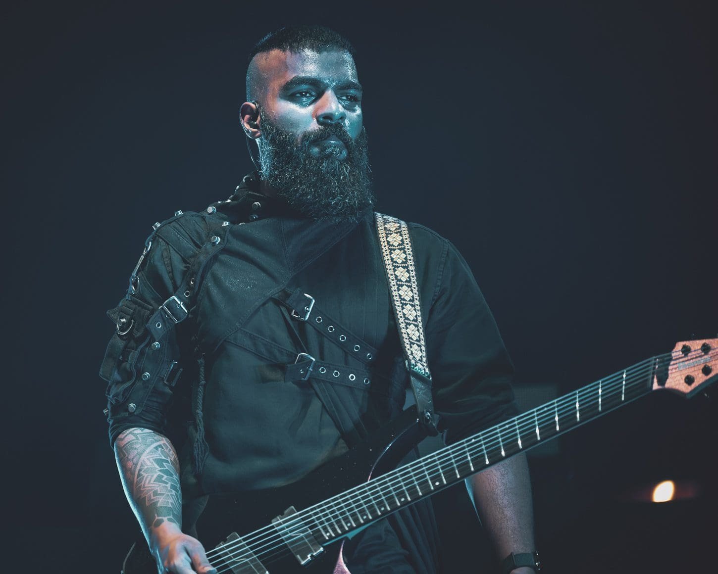 Bloodywood perform at the Mann Music Center in Philadelphia, PA.