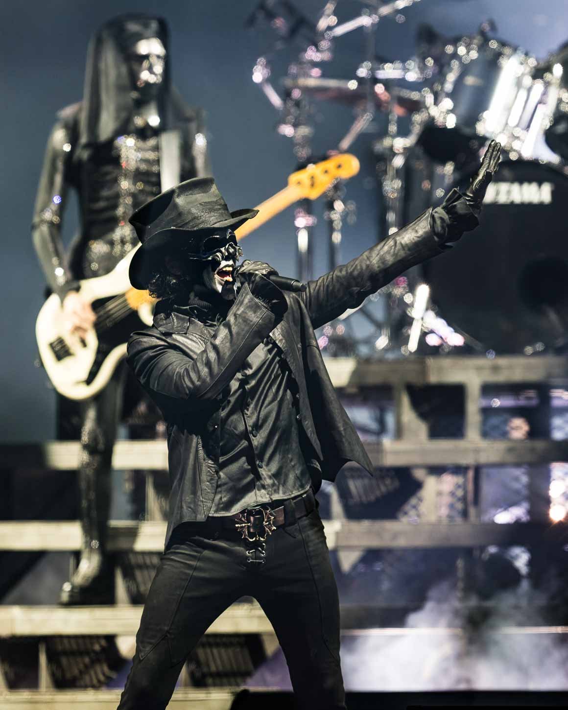 Ghost performs at the Wells Fargo Center in Philadelphia, PA Ghost performs at the Wells Fargo Center in Philadelphia, PA