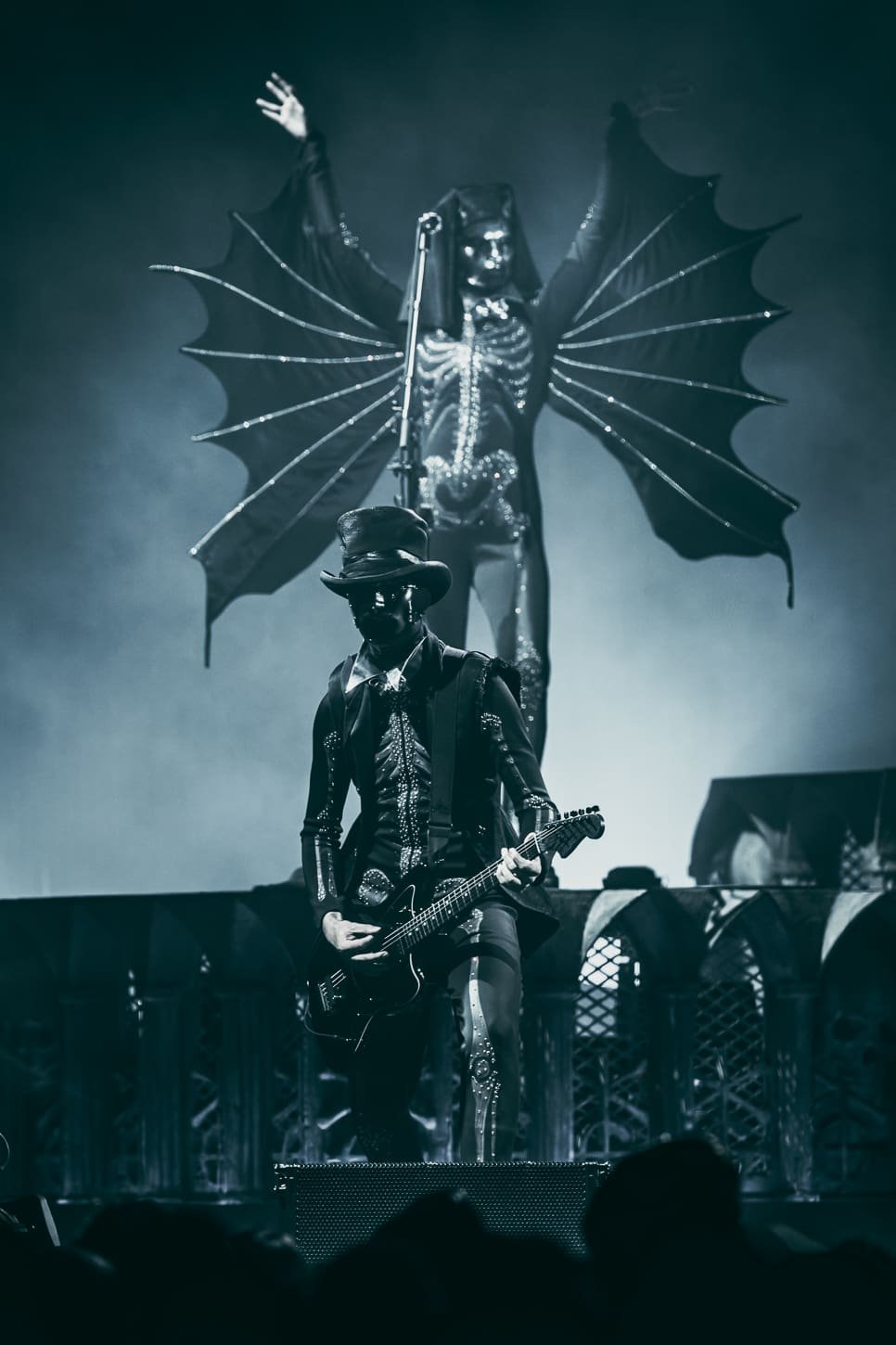 Ghost performs at the Wells Fargo Center in Philadelphia, PA Ghost performs at the Wells Fargo Center in Philadelphia, PA