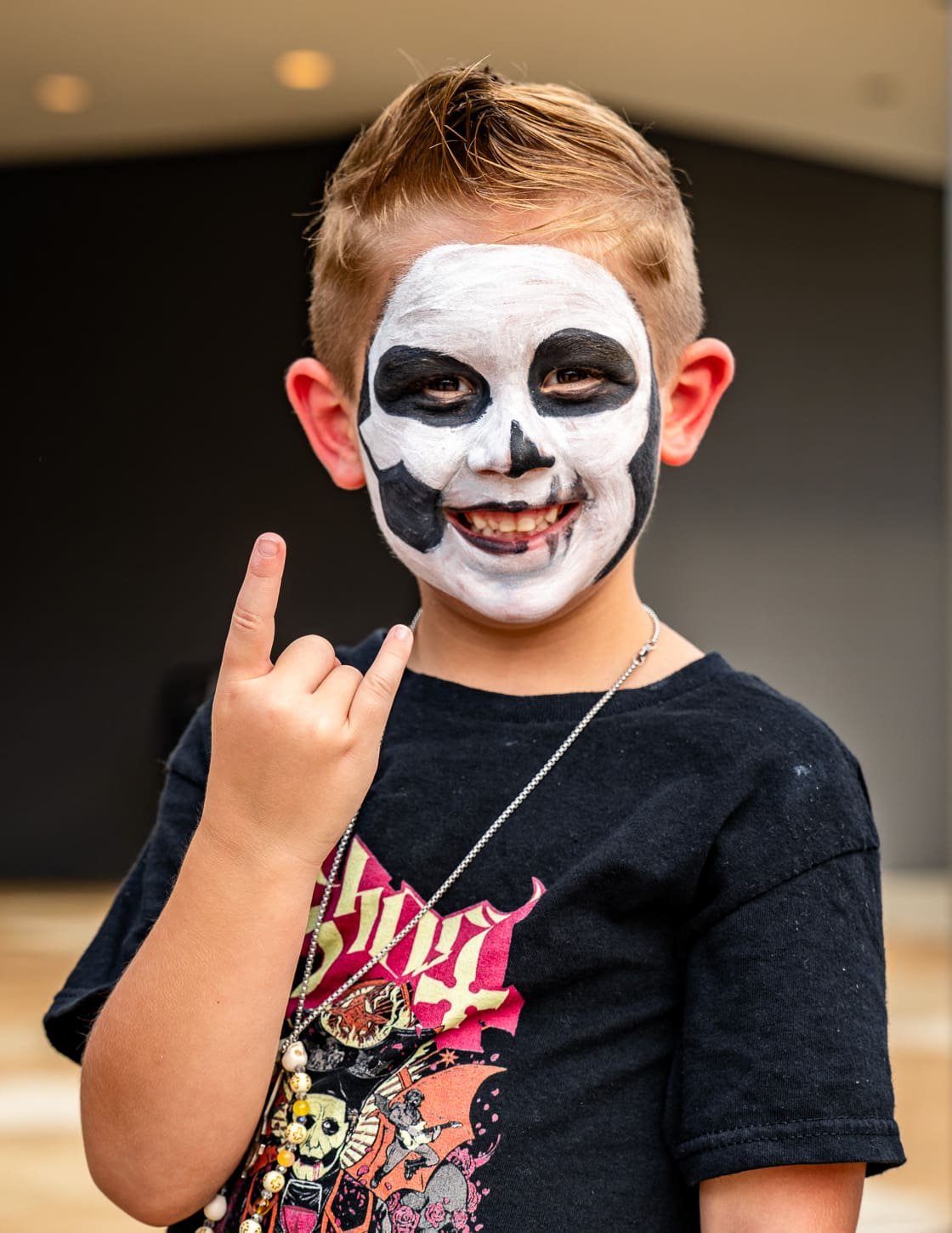 Ghost fans gather outside the Wells Fargo Center in Philadelphia, PA