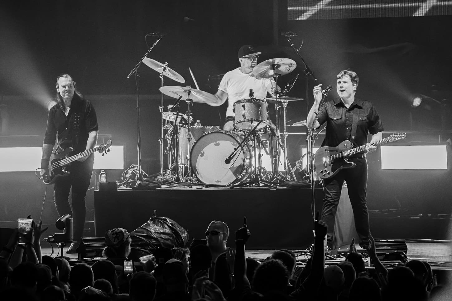 Jimmy Eat World performs at Freedom Mortgage Pavilion in support of The Offspring. Jimmy Eat World performs at Freedom Mortgage Pavilion in support of The Offspring.