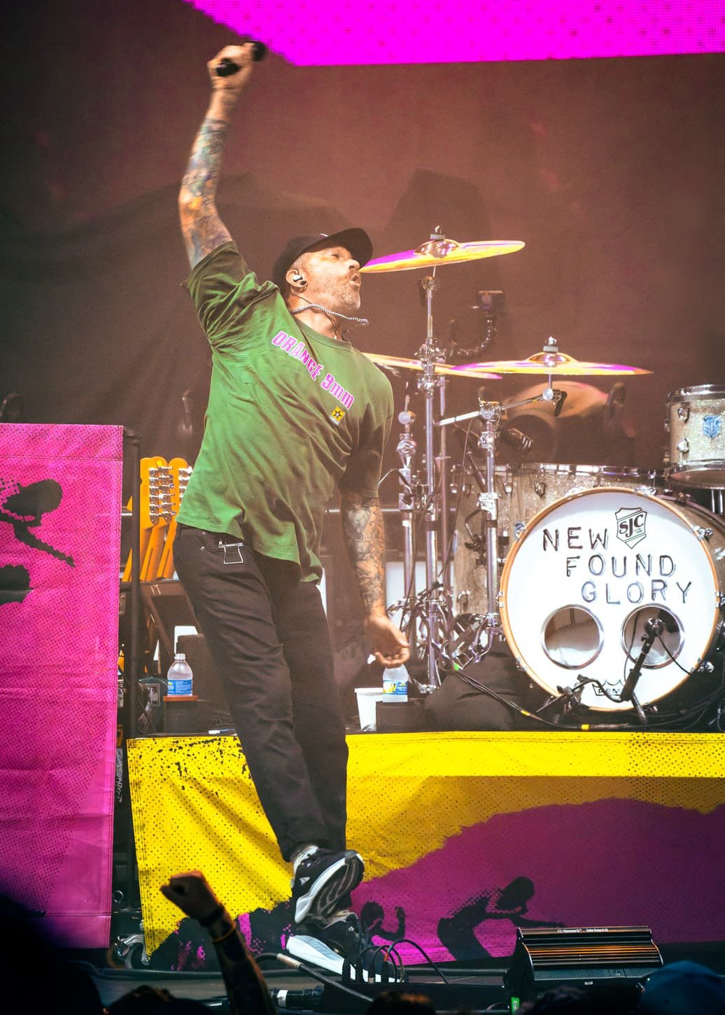 New Found Glory performs at Freedom Mortgage Pavilion in support of The Offspring. New Found Glory performs at Freedom Mortgage Pavilion in support of The Offspring.