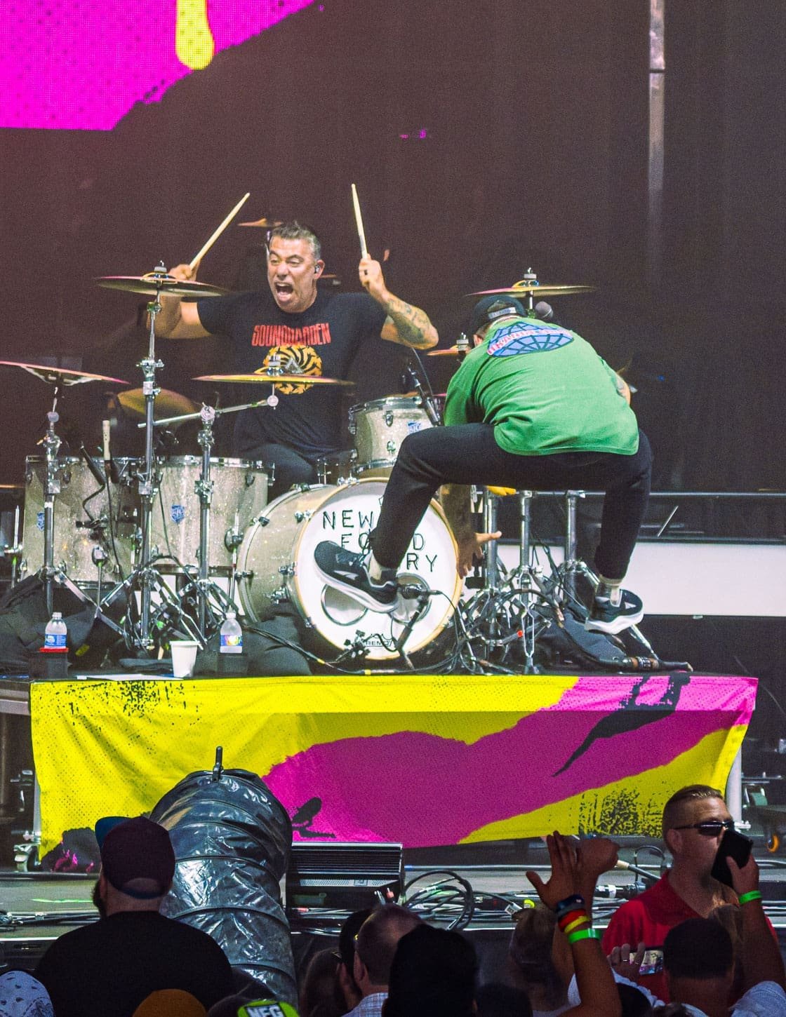 New Found Glory performs at Freedom Mortgage Pavilion in support of The Offspring. New Found Glory performs at Freedom Mortgage Pavilion in support of The Offspring.